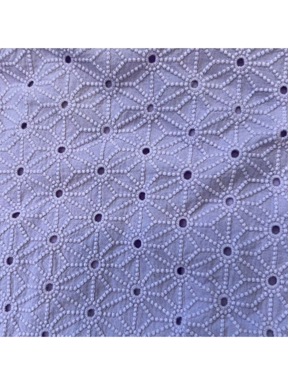Tuckernuck Women’s Lavender Folly Dress Eyelet Lace Size Small Shift Buttons - Picture 4 of 11